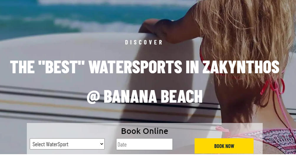 banana watersports zante