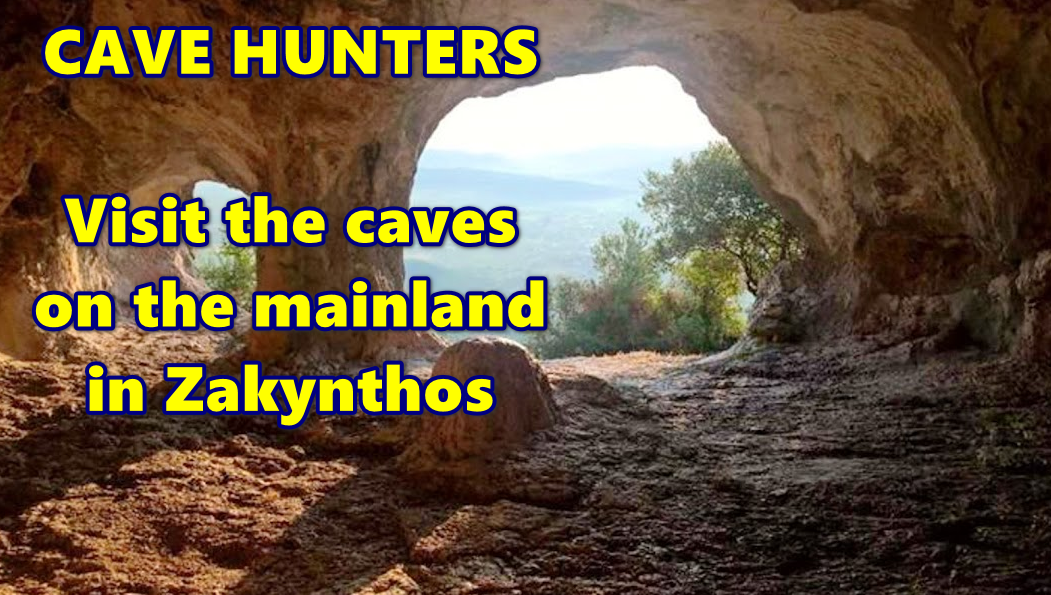 Bezoek de grotten op het vasteland in Zakynthos
