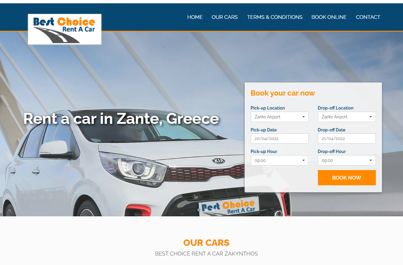 BEST CHOICE CAR RENTAL ZANTE AIRPORT