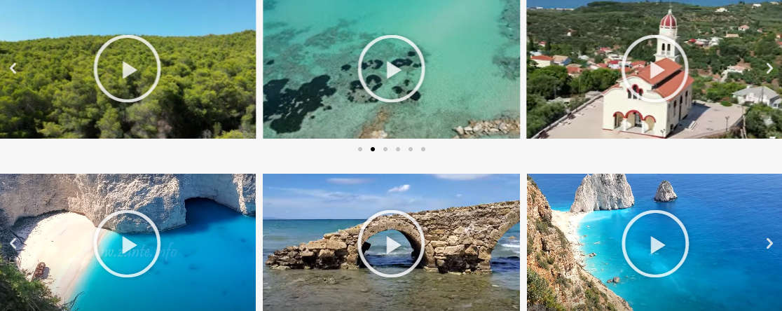 video playlist drone zante